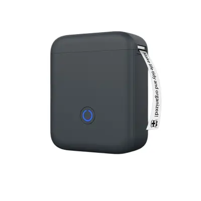 Kompaktni Bluetooth termalni pisač naljepnica s USB Type-C, 203 dpi Black