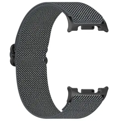 Zamjenski elastični najlonski remen za Samsung Galaxy Watch8 seriju Tamno siva