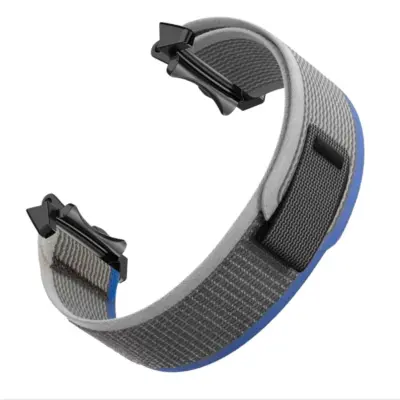 Nylon pletena prozračna narukvica za Amazfit T-Rex 2, podesiva Siva