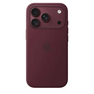 Apple iPhone 18 Pro Silicone Case with MagSafe - Burgundy