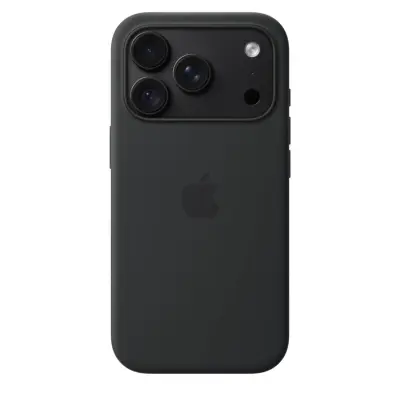 Apple iPhone 18 Pro Silicone Case with MagSafe - Black