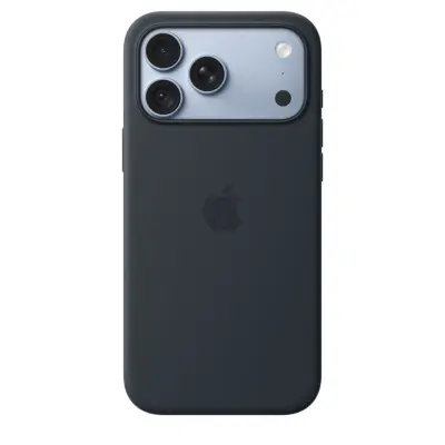 Apple iPhone 18 Pro Max Silicone Case with MagSafe - Navy Blue