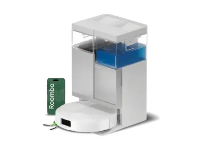 Usisavač robot iRobot Roomba Plus 415 Combo robot + AutoWash dock White