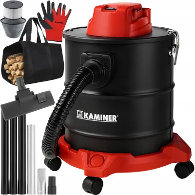 HEPA industrijski usisavač za pepeo od kamina od 20 l, vreća za ogrjev, 1600 W