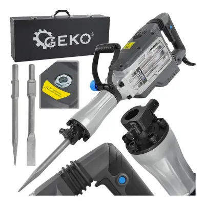 Električni čekić za rušenje HEX 65J od 1700 W u koferu sa setom dlijeta