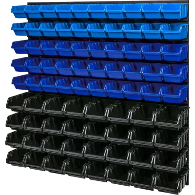 Modularni zidni organizator za alat od 94 dijelova, PVC 780 x 780 mm