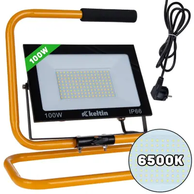 100W SMD LED građevinski reflektor 6500K