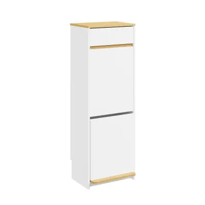 Ormarić Smeće Spremanje Boja Bijela Drvo 35x25x101.7cm FSB112-WN