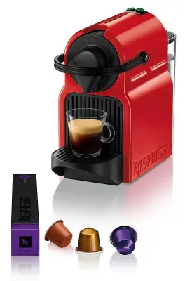 Otvorena ambalaža - Aparat za kavu Nespresso INISSIA Red C40-EURENE4-S*