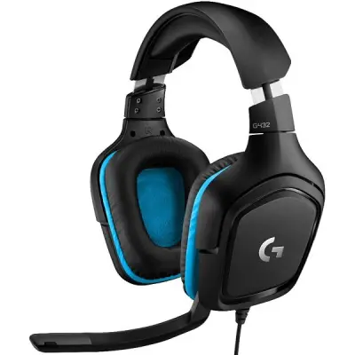 Vraćeni artikl - Slušalice Logitech G432, 7.1 gaming, žičane, crno-plave