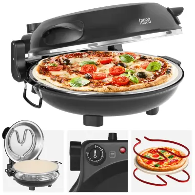 Kamena peć za pizzu od 1200 W do 420 °C SUPREME