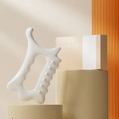 Višenamjenska Gua Sha pločica od smole 12.5cm x 7.8cm