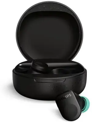 Philips retro in-ear BT slušalice TAMS3BK, crne