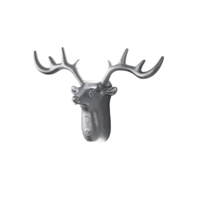 Antler punjiva zidna lampa s PIR senzorom i magnetskim nosačem Silver