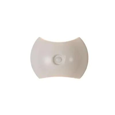 Zaobljena zidna svjetiljka sa senzorom, 1200mAh, magnetska, 3 boje White