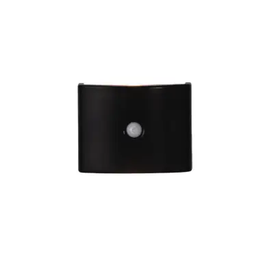 Punjivo pravokutno zidno svjetlo s PIR senzorom, 1200mAh, tri boje Black