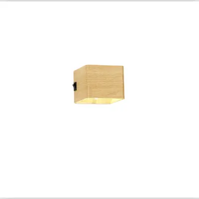 Zidna LED svjetiljka 5 W sa senzorom pokreta i USB-om Wood color