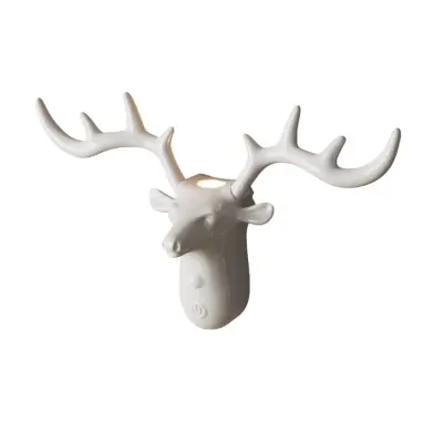 Antler punjiva zidna lampa s PIR senzorom i magnetskim nosačem White