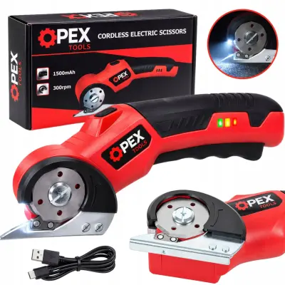 Set baterija 5V višenamjenski rezač kartona 1500mAh USB