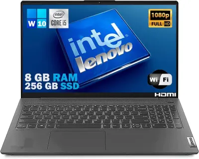 Obnovljen - kao nov - Laptop Lenovo V15 G1 IML / i5 / RAM 8 GB / 256GB 128 GB NVMe SSD / 15,6″ FHD