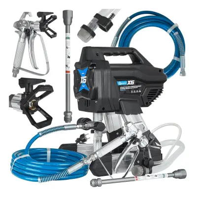 Set 700W bezračnog raspršivača boje s hidrodinamičkom jedinicom za bojanje 200Bar X6