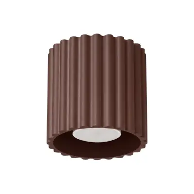 Stropna lampa AURA 1 smeđa GU10