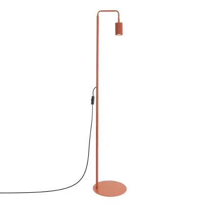 Podna lampa KARBON 1 crveni oker