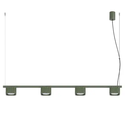 Luster RIFF 4 maslinasto zeleni Gx53