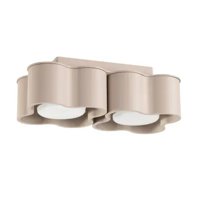 Stropna svjetiljka OVIO 2 taupe Gx53