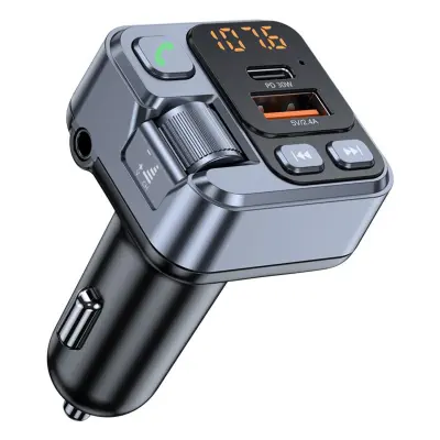 FM predajnik za automobil s Bluetooth 5.1, PD30W i Dual USB