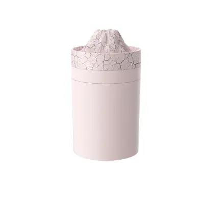 Mini vulkanski ovlaživač s plamenom i tihim radom Pink