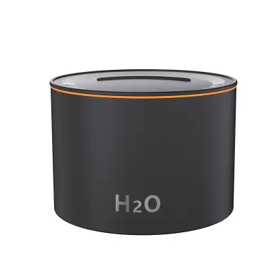 Vulkanski ovlaživač s efektom plamena, aromom i 7 boja Black