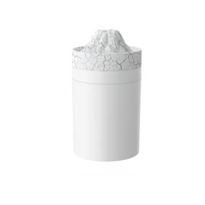 Mini vulkanski ovlaživač s plamenom i tihim radom White