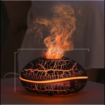Napuknuti dugini aroma difuzor sa sedam boja i tihom maglicom MultiColor