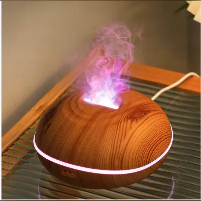 Napuknuti dugini aroma difuzor sa sedam boja i tihom maglicom Brown