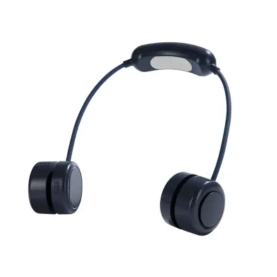 Hlađeni vratni ventilator s Peltier tehnologijom, 3 brzine Black