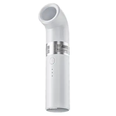 Bezosni prijenosni ventilator 360° Turbo protok zraka, 3000mAh White