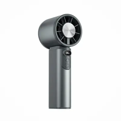 Ručni termoelektrični hladnjak 3600mAh – Peltier prijenosni ventilator Gray