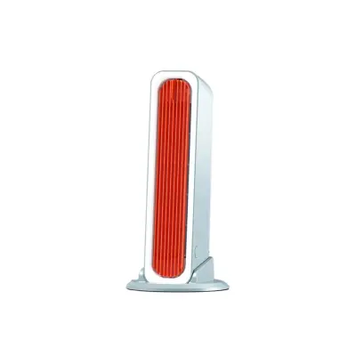 Bešumni tornjski ventilator na bateriju s turbo boostom i daljinskim Navy Blue + Orange