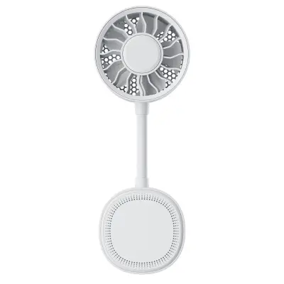 5-u-1 magnetski prijenosni ventilator — 1800mAh, 3 brzine, 360° White