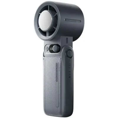 3-u-1 vratni ventilator s ledenim uloškom, Type-C i 199 brzina Gray