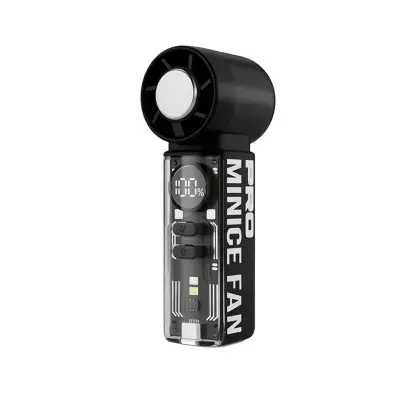 Mecha Mini prijenosni ventilator, poluvodičko ledeno hlađenje Black