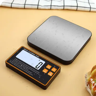 Kuhinjska vaga 15kg/1g s inox posudom, LCD prikaz i konverzijom