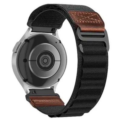 Zamjenski/kompatibilni dio – vintage najlonski remen za Huawei Black 18 mm
