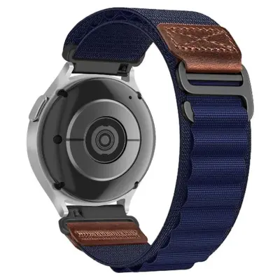Zamjenski/kompatibilni dio – vintage najlonski remen za Huawei DarkBlue 18 mm