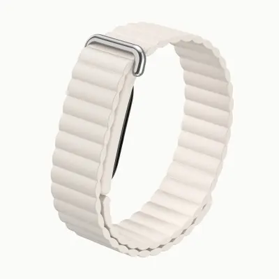 Magnetska silikonska zamjenska narukvica za Google Fitbit Air Beige
