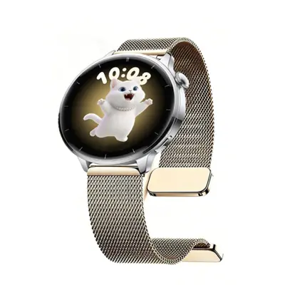 Magnetska milanska narukvica 18 mm za OPPO Watch X2/X3 Mini Gold
