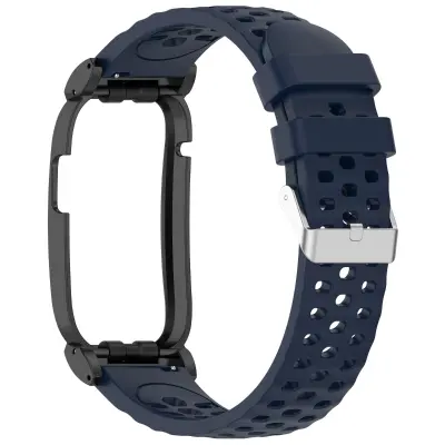 Zamjenska narukvica za Garmin CIRQA s metalnim okvirom Blue