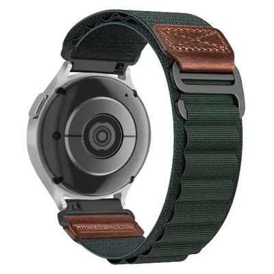 Zamjenski/kompatibilni dio – vintage najlonski remen za Huawei Green 22 mm