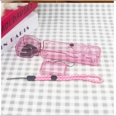 Prozirna PC zaštitna futrola za DJI Osmo Pocket 4 kameru Pink